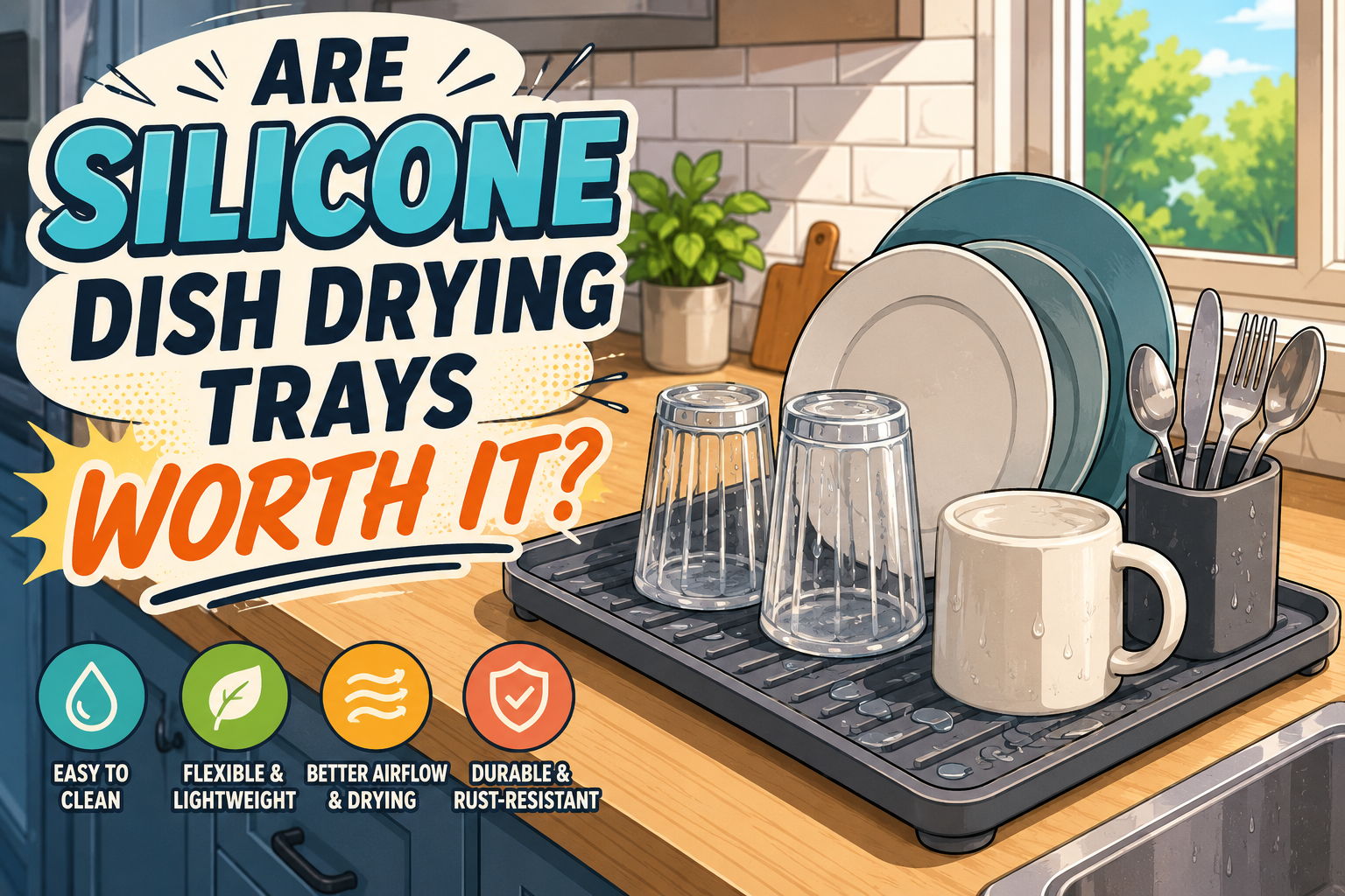 Are Silicone Dish Drying Trays Worth It?