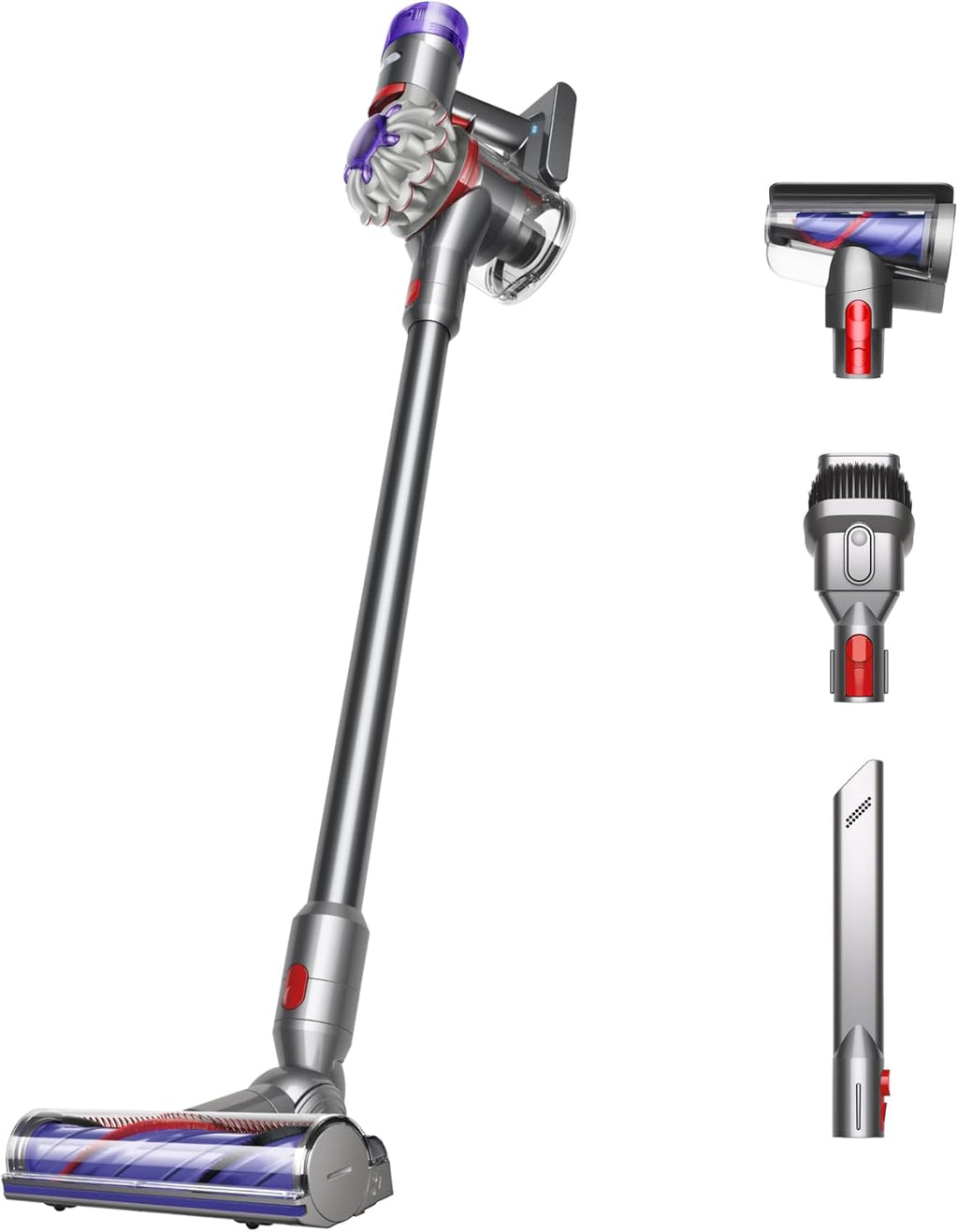 Dyson V8 Cordless Vacuum, Cleans Hard Floors and Carpets, Detangles, Converts to Handheld, 115AW, 2 Power Modes, Up to 40 Minutes¹ woonhhop