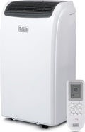 BLACK+DECKER Smart Portable Air Conditioner, 12,000 BTU for Rooms up to 550 Sq. Ft., Smart Portable AC with Follow Me Remote and Window Kit, BPACT12WT, White woonhhop