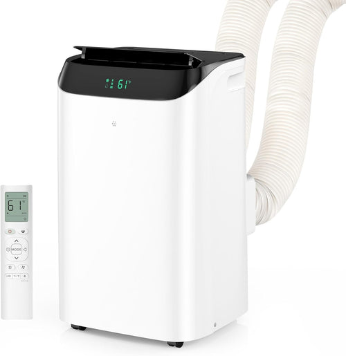 16,000 BTU Inverter Portable Air Conditioner with Remote, Free Stand Cooling Portable AC Unit for Room up to 800 sq.ft, with Dehumidifier & Fan,Dual Hose,Windows Kit,Quiet Sleep Mode(45dB) woonhhop