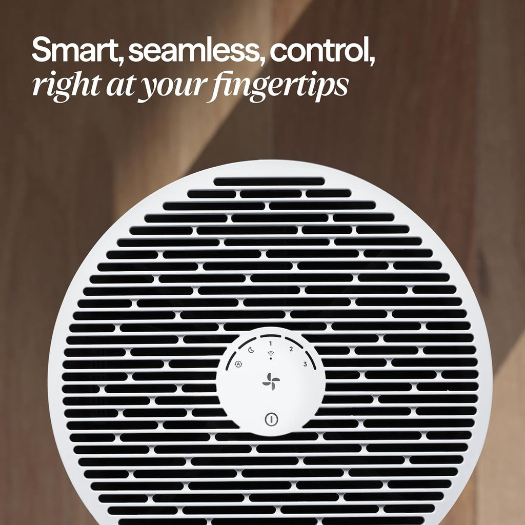 BLUEAIR Air Purifiers for Medium Rooms, Bedroom, Kitchen, Cleans 1,858 sqft in one hour, HEPASilent Smart Air Cleaner for Home, Pets, Allergies, Virus, Dust, Mold, Smoke - Blue Pure 311i Max woonhhop