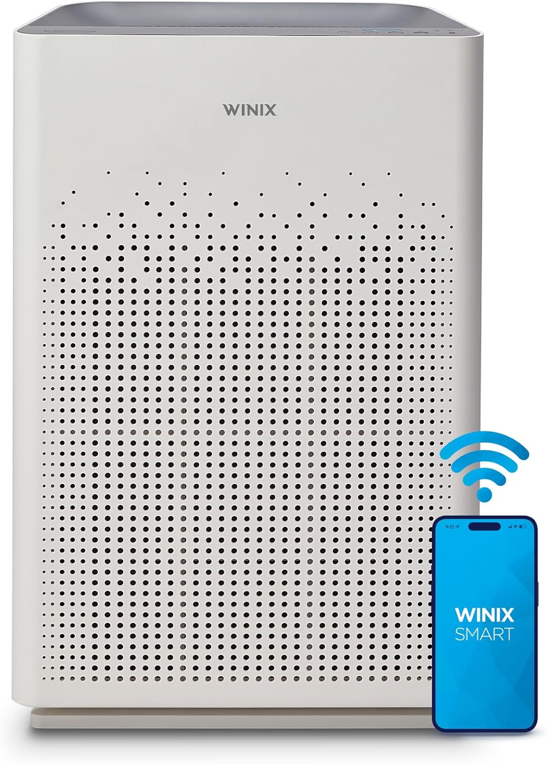 WINIX 5510 Air Purifier (New Generation of 5500-2 with App Support) for Home Large Room Up to 1881 Ft² in 1 Hr, True HEPA, High Deodorization Carbon Filter and Auto Mode, Captures Pet Allergies, Smoke woonhhop