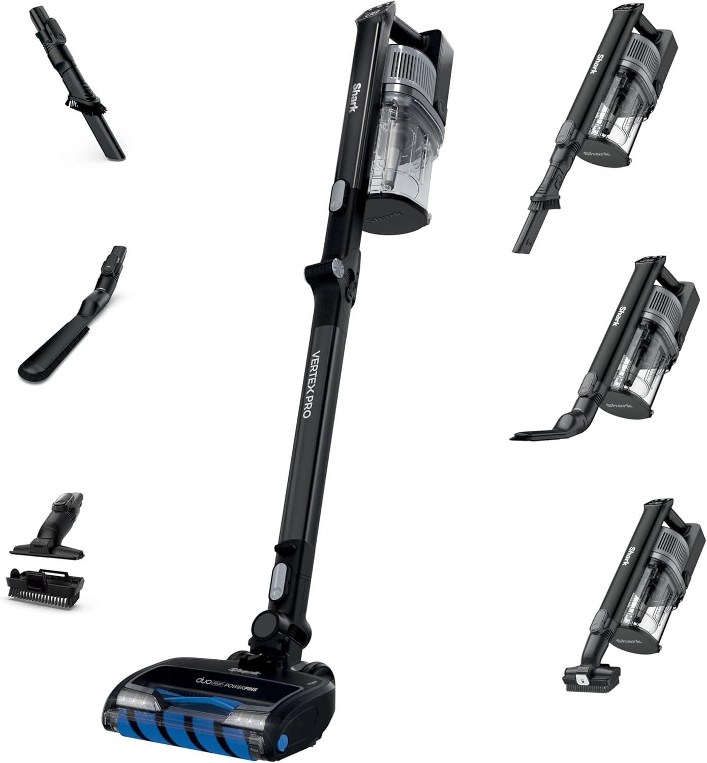 Shark Cordless Vacuum Cleaner, HEPA Filter, Lightweight, Portable, Rechargeable, Pet Hair Pickup, Removable Handheld, Crevice, Upholstery & Dusting Brush Included, 40-min runtime, Red, IZ362H woonhhop