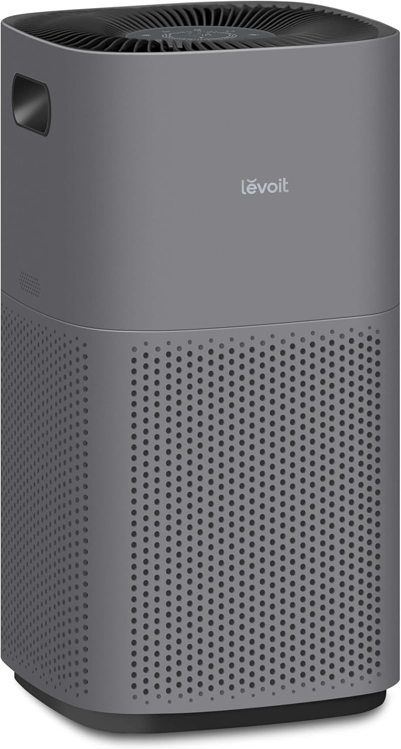 LEVOIT Air Purifiers for Home Large Room Up to 1733 Ft² With HEPA Sleep Mode, AHAM VERIFIDE, Auto Mode, Air Quality Monitor, Smart WiFi, 3-in-1 Filter For Pet Allergy, Smoke, Dust, Core 400S-P, White woonhhop