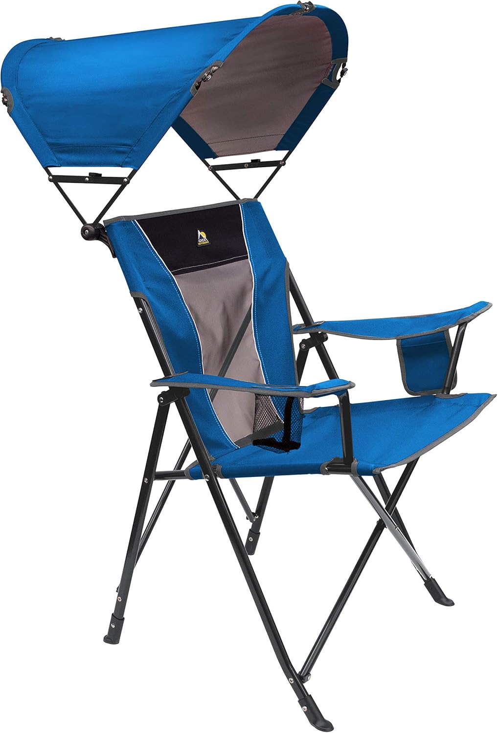 GCI Outdoor Sunshade Rocker Outdoor Rocking Chair with Canopy woonhhop